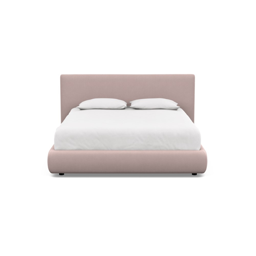 Heal's Alba Storage Bed King Siena Cotton Dusky Pink