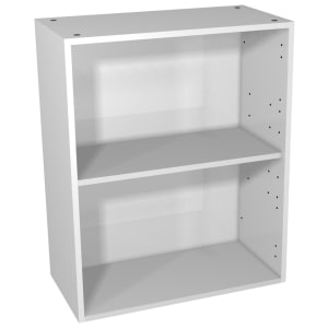 Wickes Hertford Gloss Grey Open Display Unit - 600 x 735mm