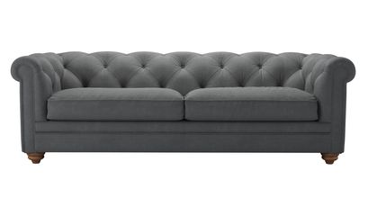 Patrick 3 Seat Sofabed in Monsoon Brushed Linen Cotton - sofa.com