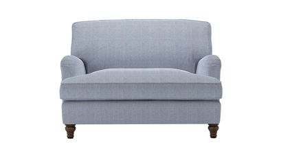 Bluebell Loveseat Sofabed in Uniform House Herringbone Weave - sofa.com