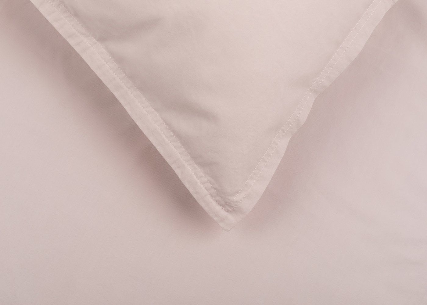 Heal's Washed Cotton Soft Blush Duvet Cover Double