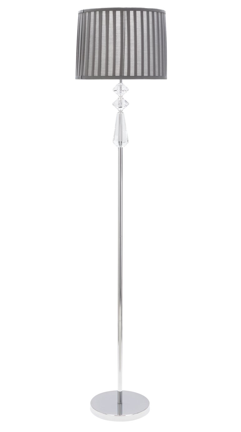 Argos Home Kilmore Floor Lamp - Grey