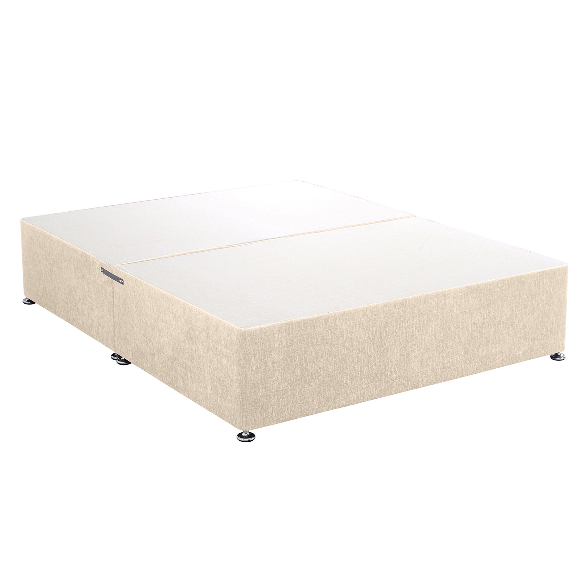Universal Chenille Divan Base Cream