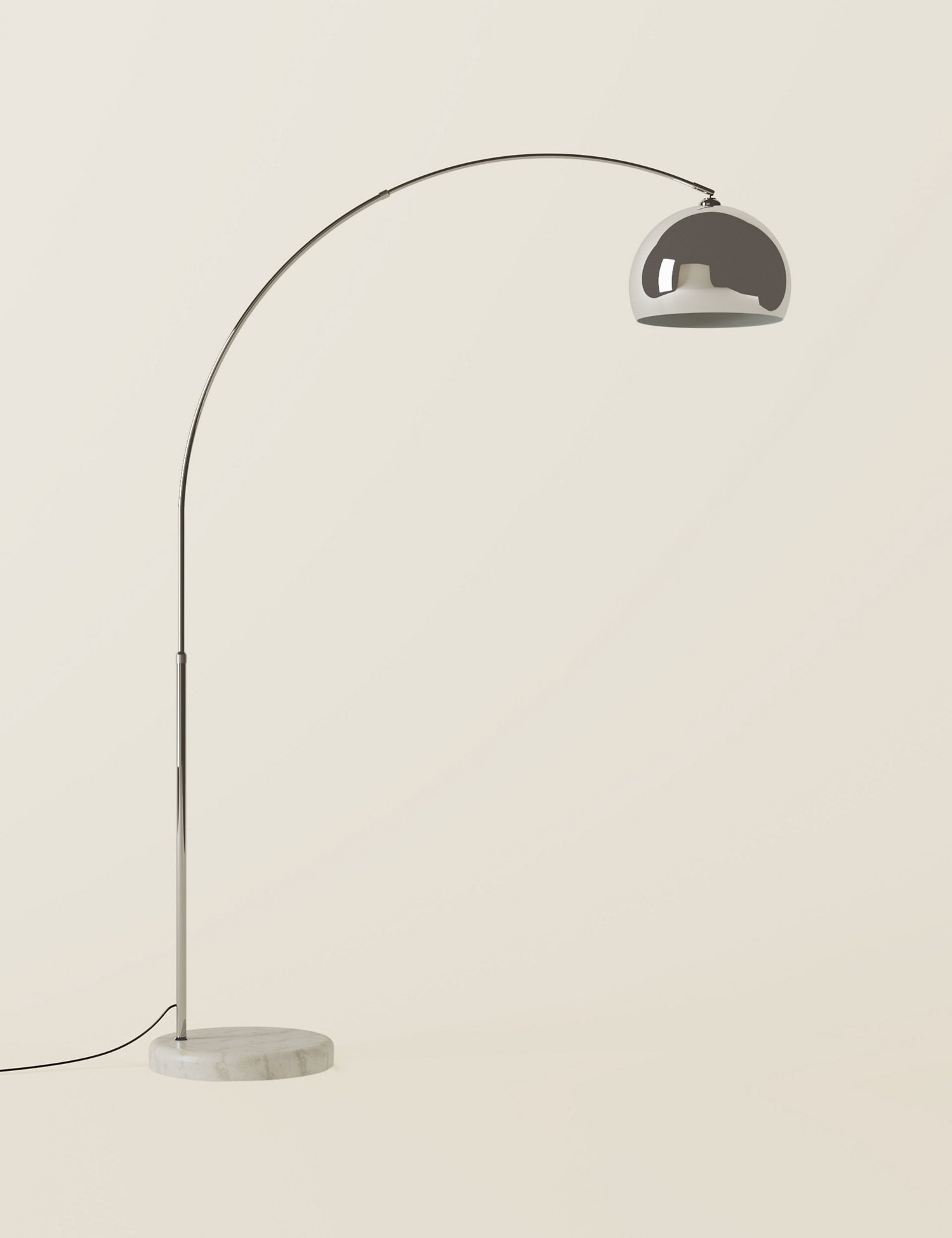 M&S Finley Curved Floor Lamp