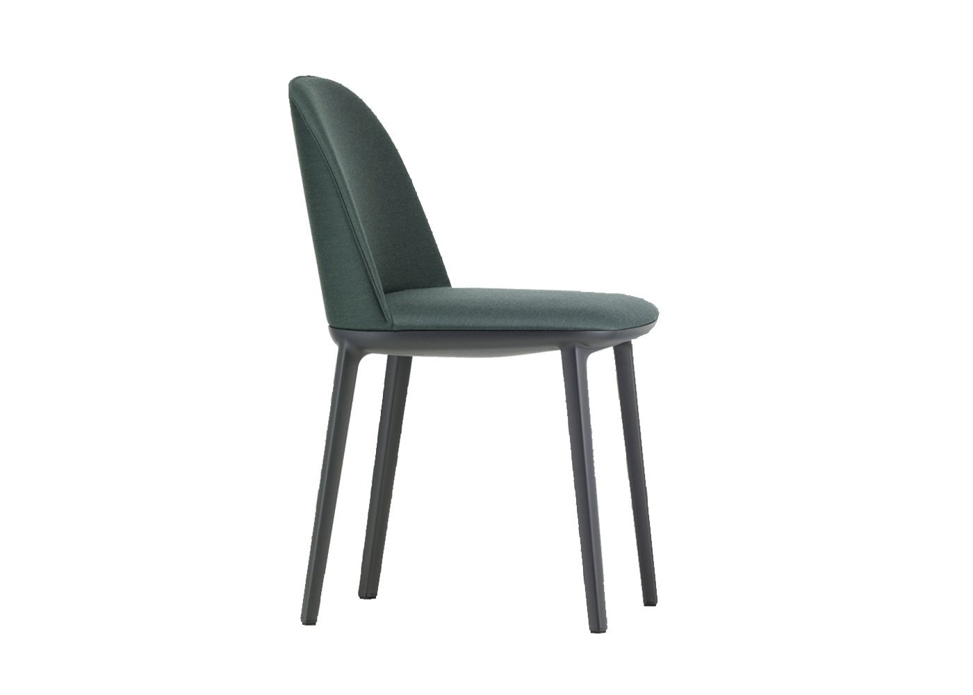 Vitra Softshell Side Chair Hunter Green