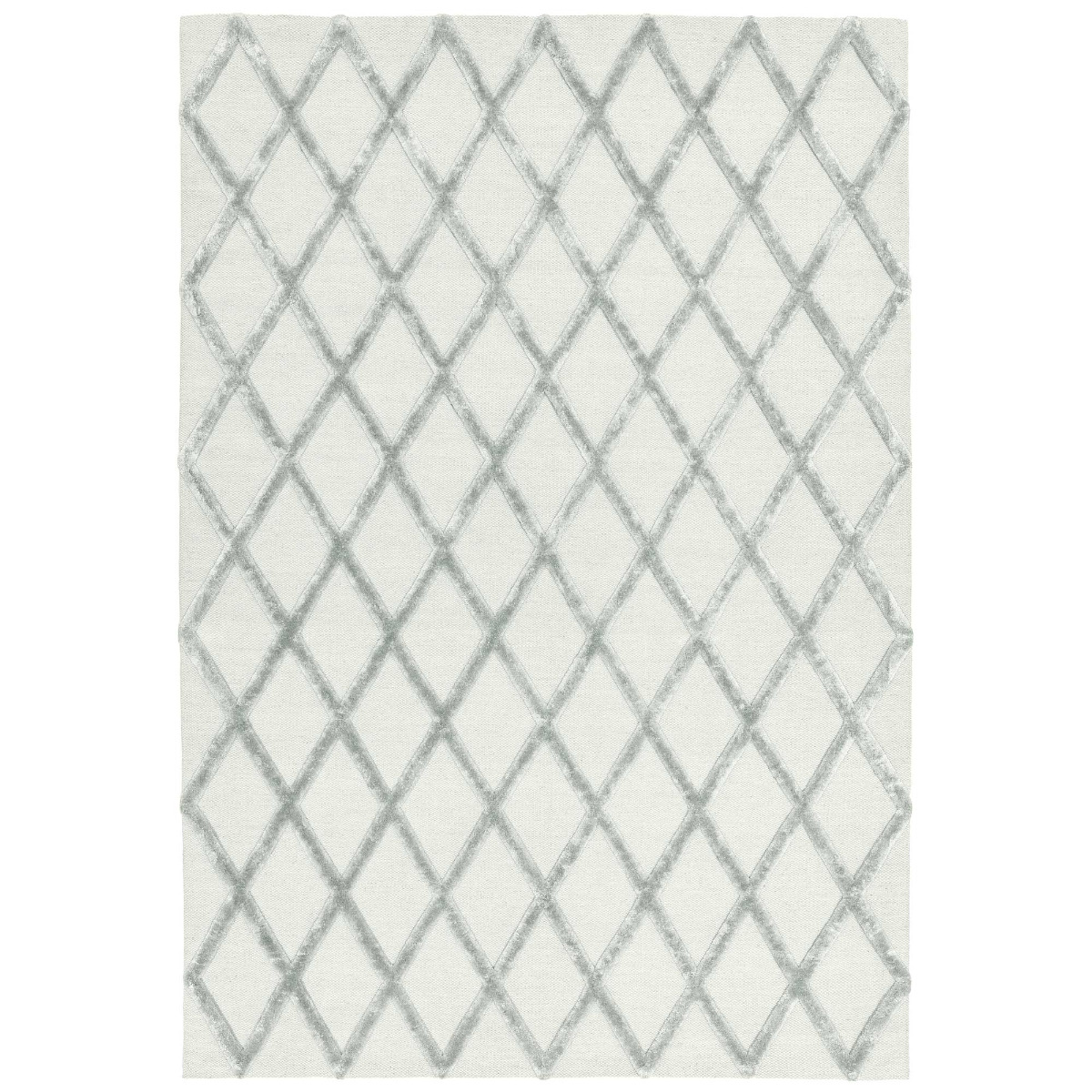 Dixon Rug, Silver Diamond