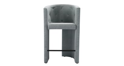 Coco Bar Stool in Cirrus Smart Slubby Cotton - sofa.com