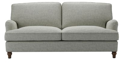 Bluebell 3 Seat Sofa Bed in Grey Marl Highland Tweed