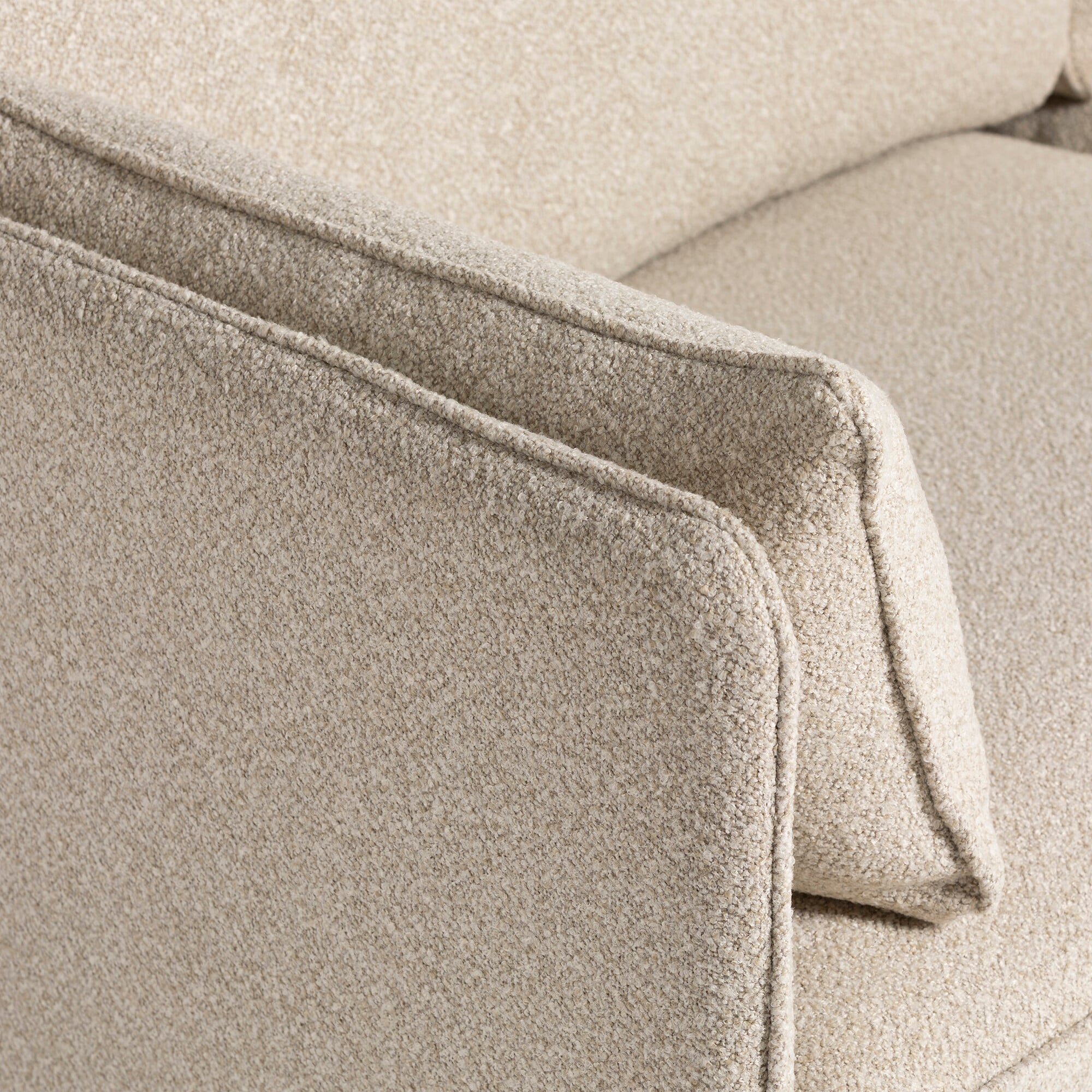 Juneau 2.5 Seater Sofa, Grey Fabric | Barker & Stonehouse 4