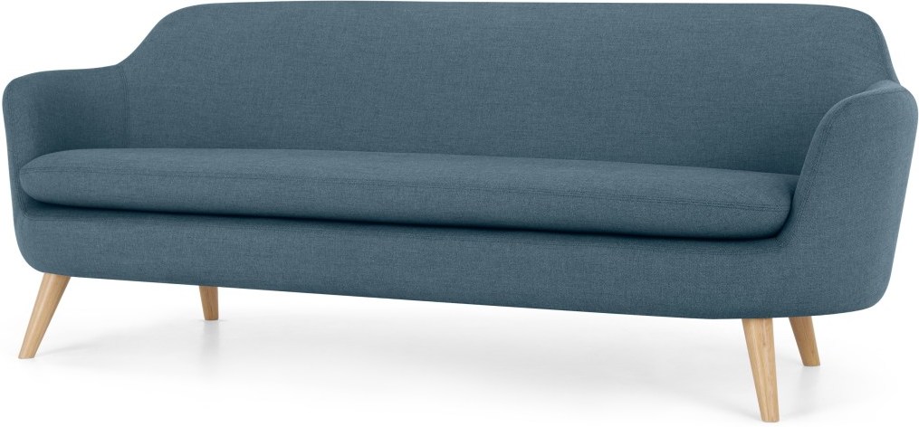 Nya 3 Seater Sofa, Duke Blue Weave