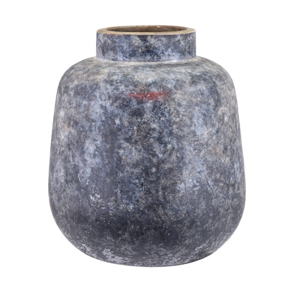 Vulcan Grey Volcanic Stoneware Vase 3