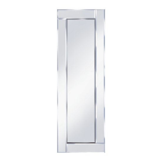 Bevelled 120x40 Narrow Wall Mirror