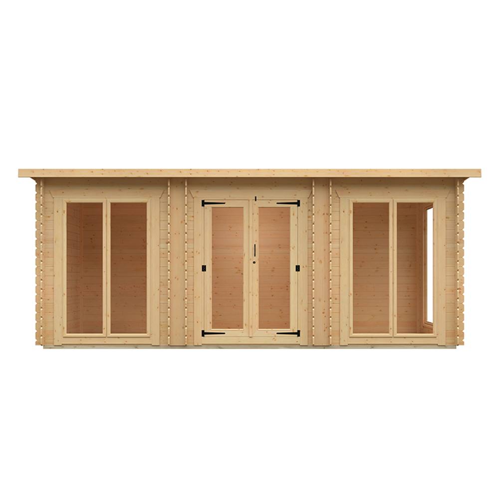 Buttercup Farm 18 x 6 Feet Astoria 19mm Flex - L525 x W175 x H217 cm - Natural 4