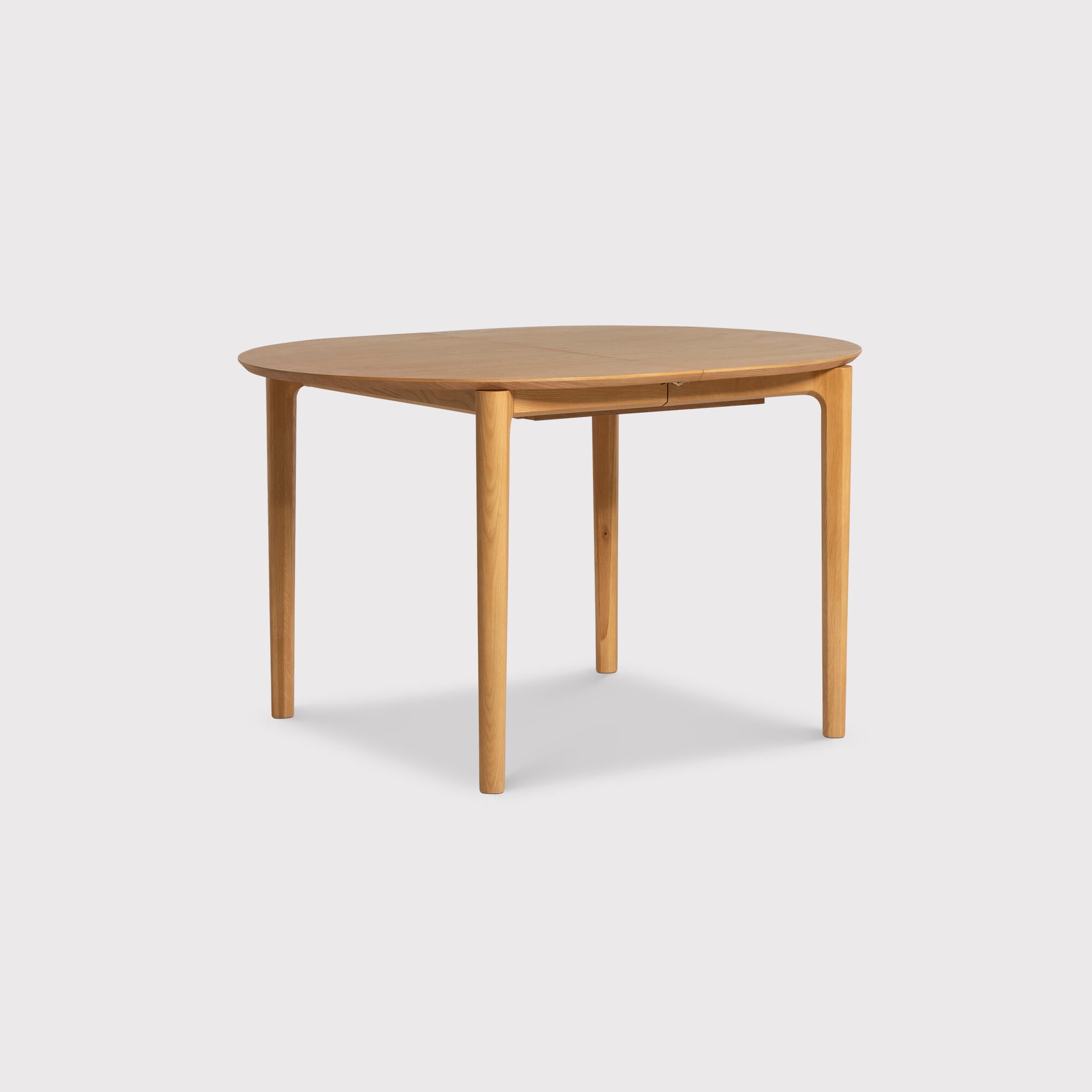 Winchester 130-170cm Extending Dining Table, Round, Oak Wood | Barker & Stonehouse