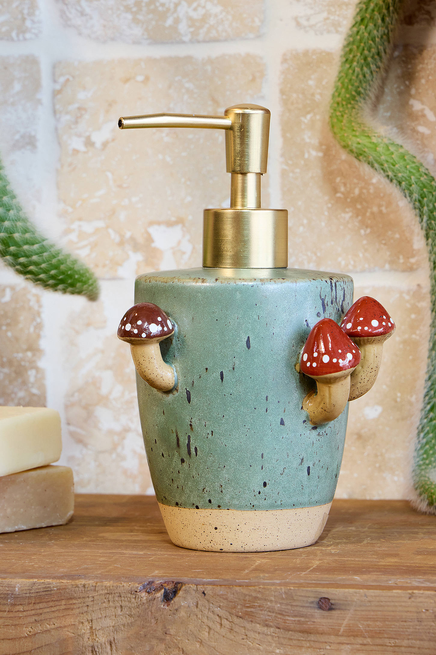 Sprouting Mushroom Soap Dispenser