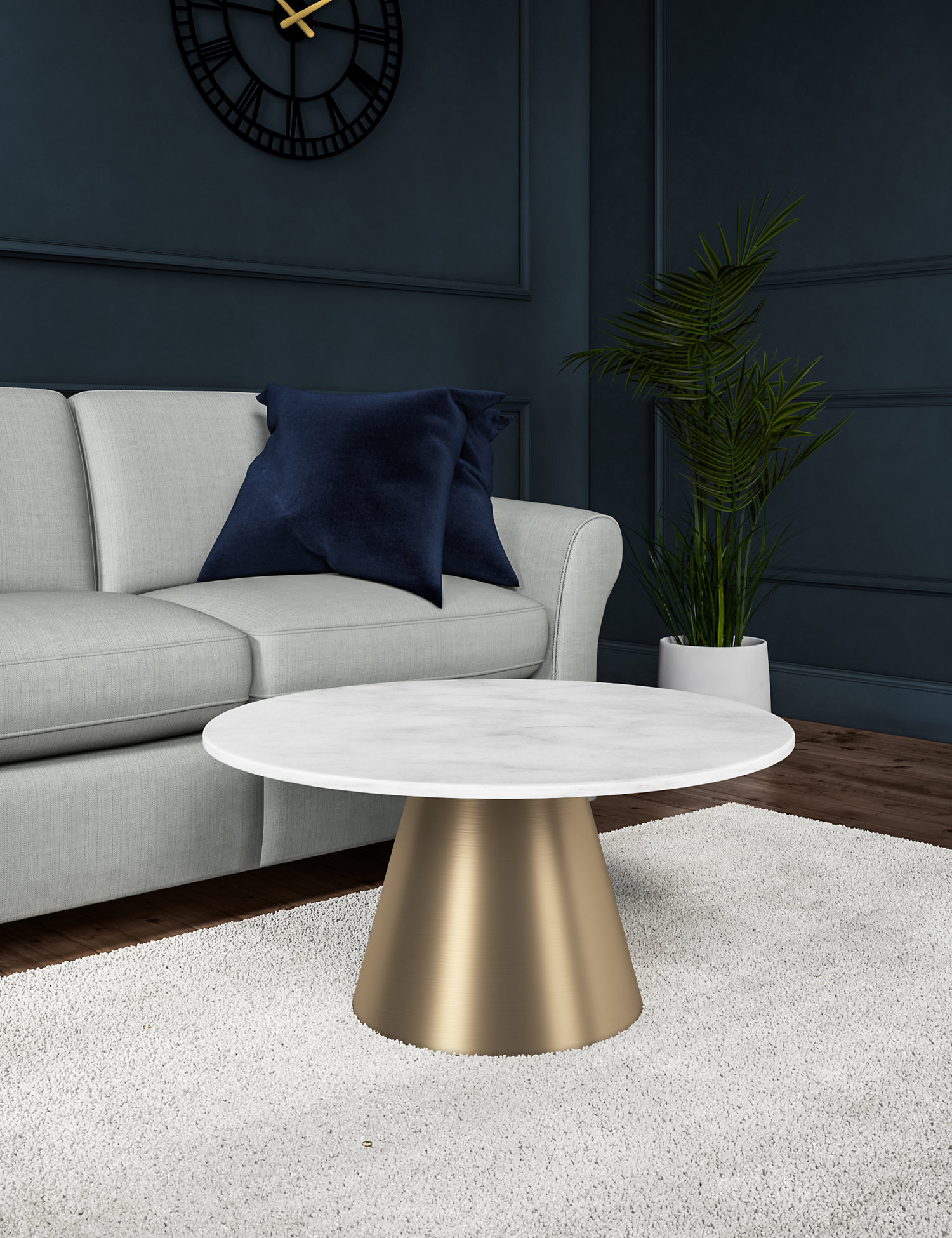 M&S Charleston Round Coffee Table