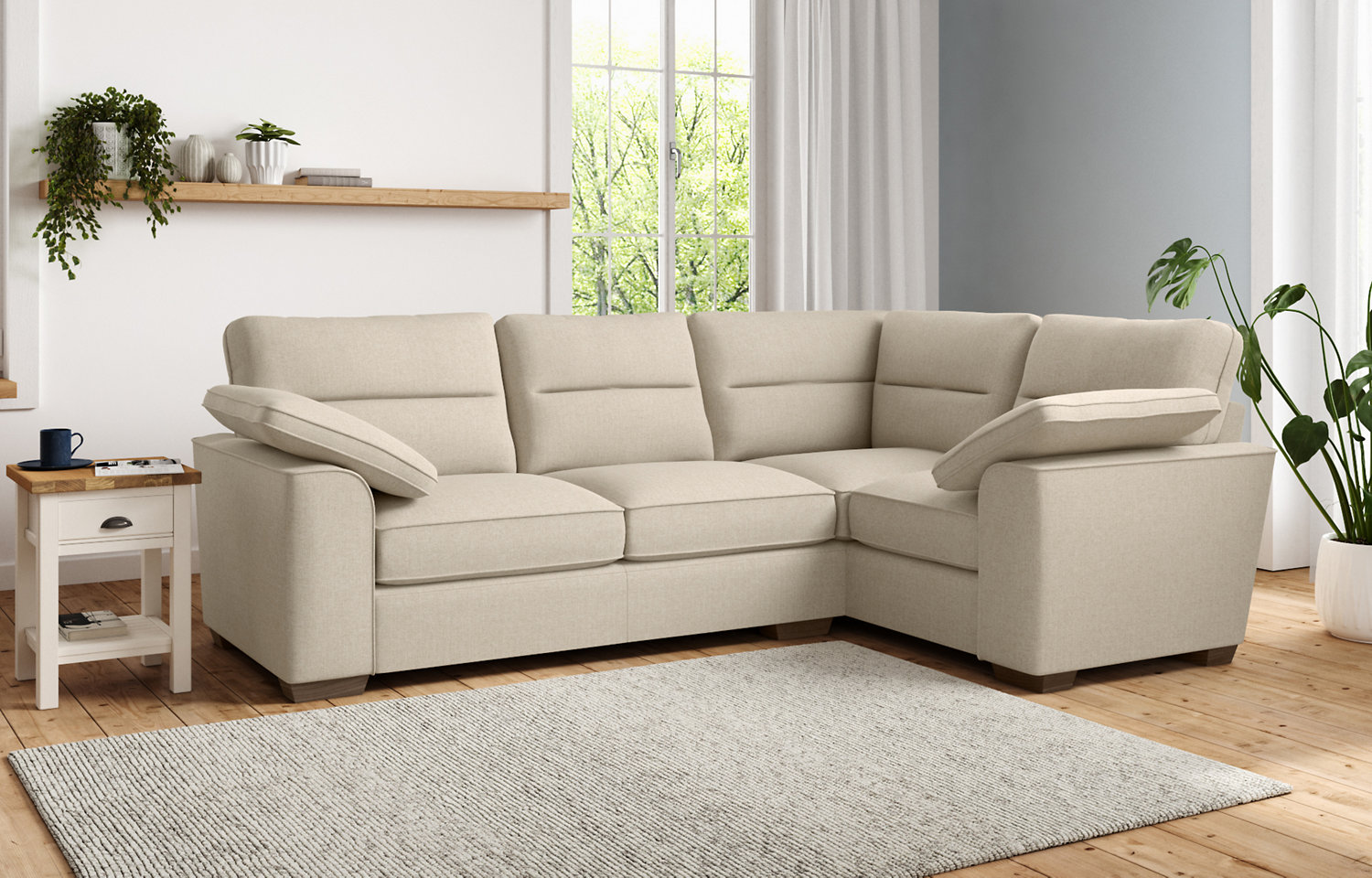 M&S Nantucket Highback Small Corner Sofa (Right-Hand)
