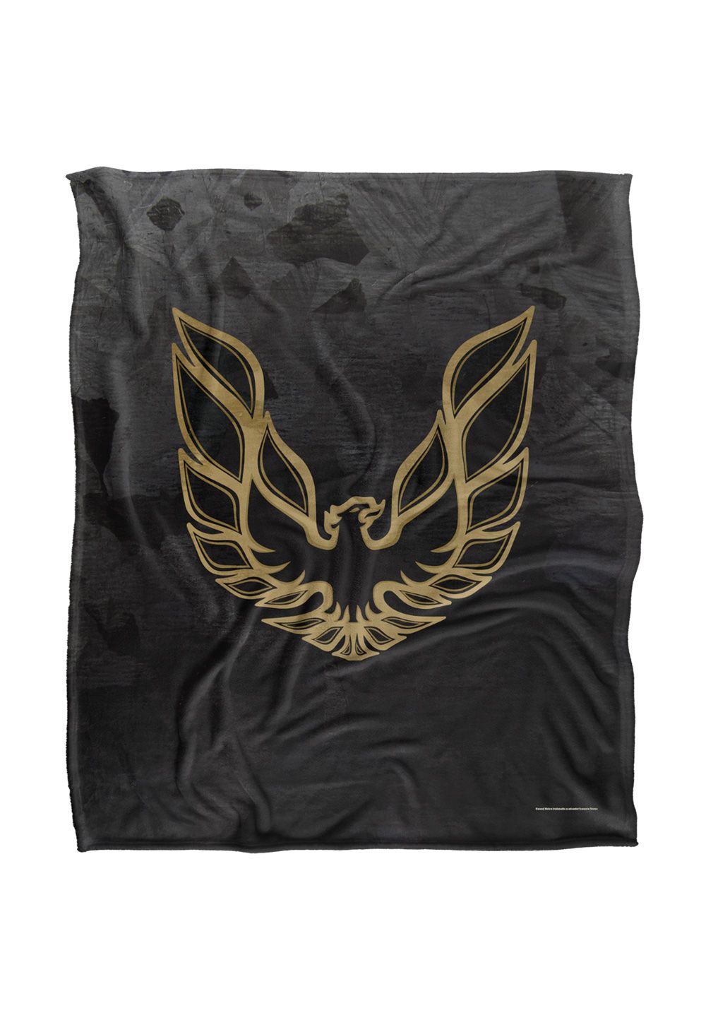 General Motors Pontiac Galvanized Firebird Silky Touch Super Soft Throw Blanket 152 X 127 cm in White