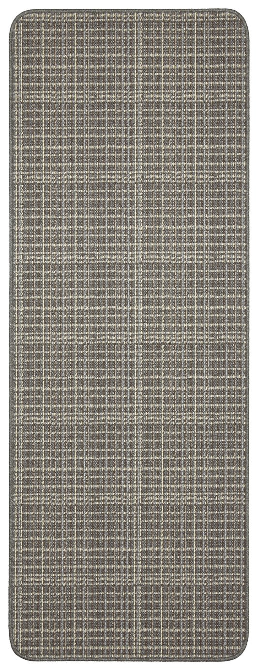 Dandy Warren Flatweave Runner 67x180cm - Lead Cream