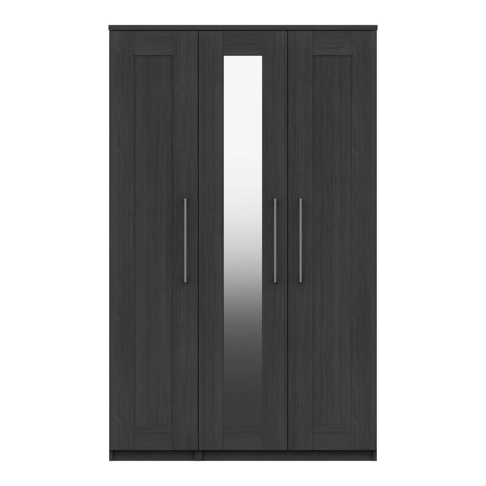 Ethan 3 Door Wardrobe Grey