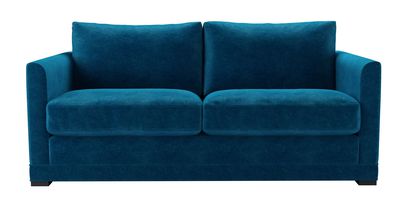 Aissa 2.5 Seat Sofabed in Scuba Smart Velvet - sofa.com