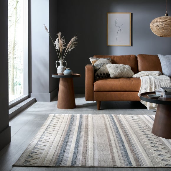 Everett Washable Global Rug