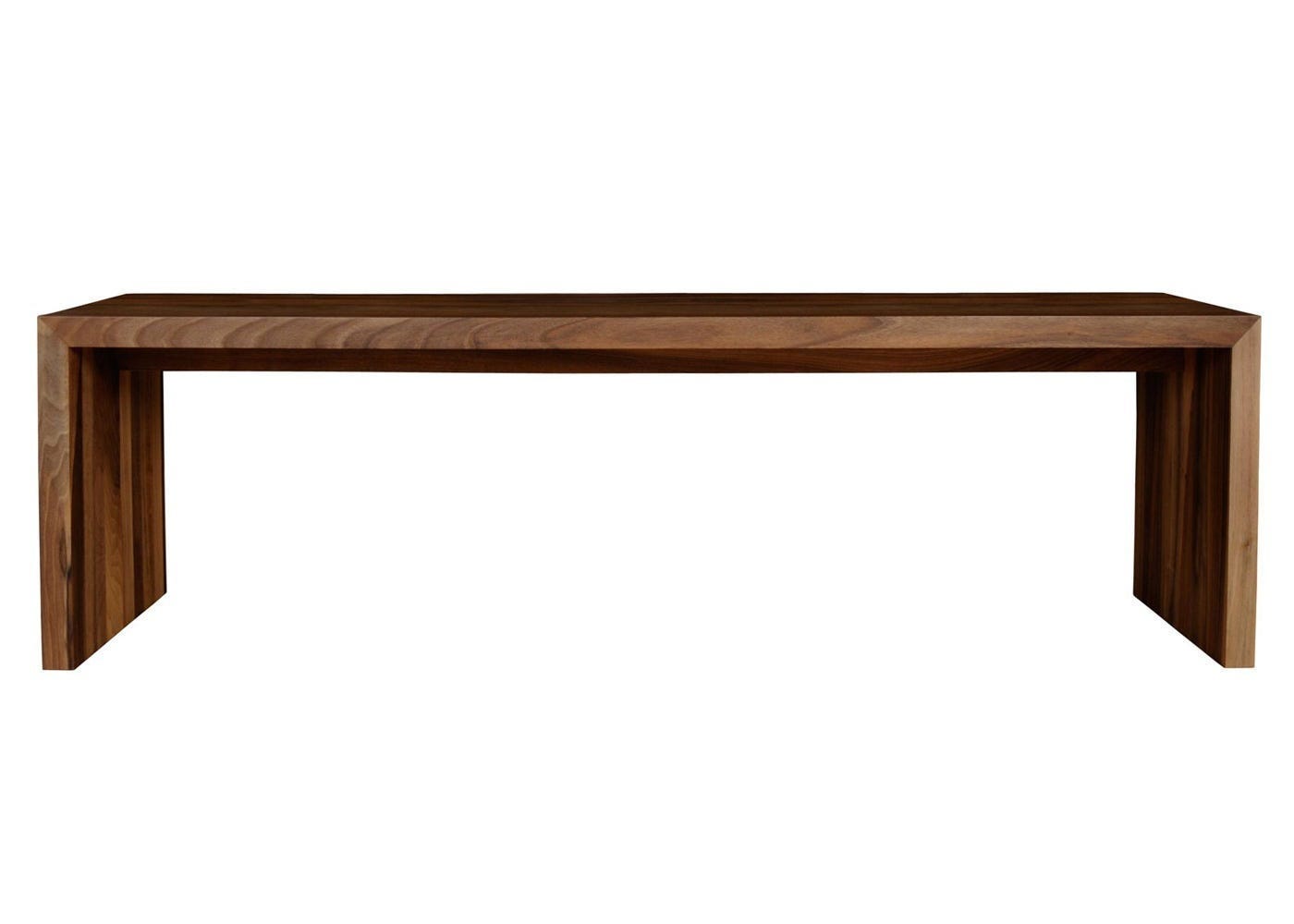 Ligne Roset Eaton Bench European Walnut 130cm