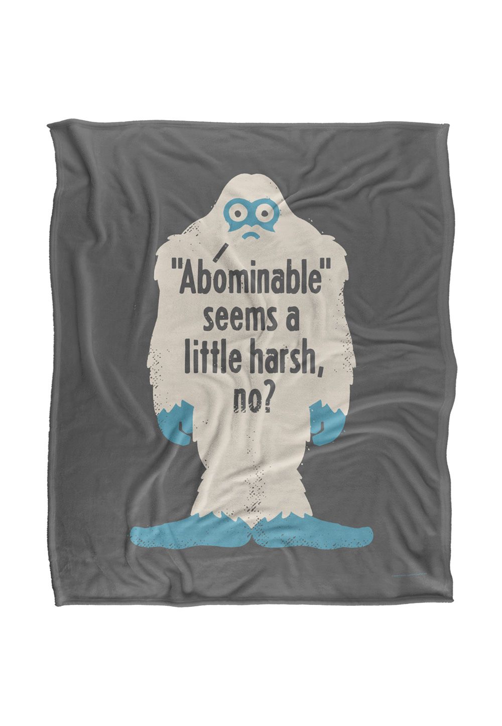 David Olenick Not Cool Silky Touch Super Soft Throw Blanket 152 X 127 cm in White