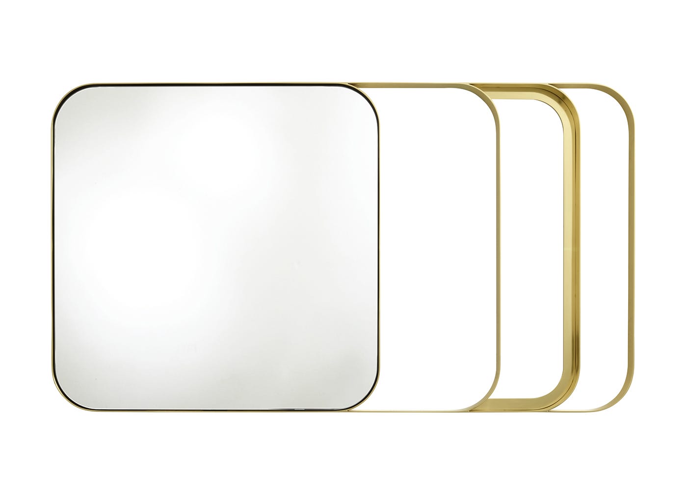 Ligne Roset Good Vibes Mirror Brass