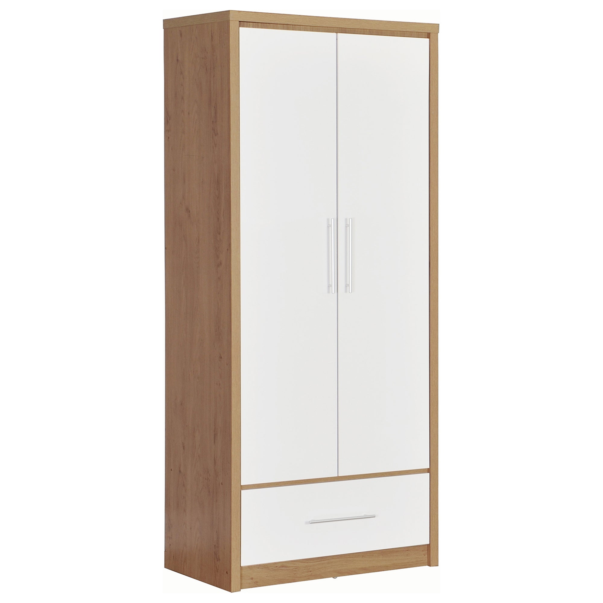 Seville Double 1 Drawer Wardrobe
