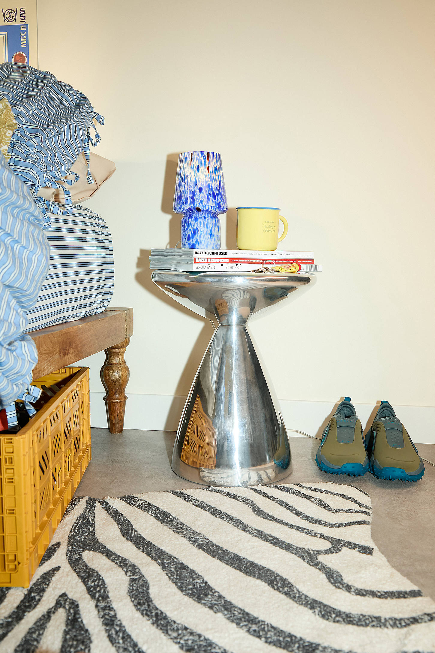 Hudson Side Table - Silver