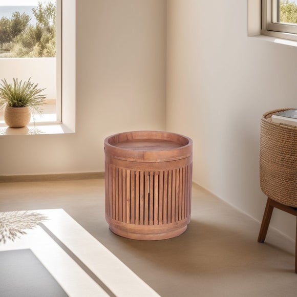 Indus Valley Linden Side Table