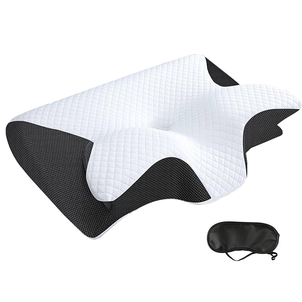 Ventryn Ergonomic Memory Foam Pillow in White