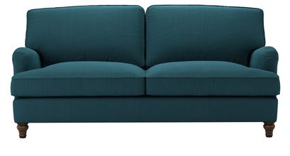 Bluebell 3 Seat Sofa Bed in Evergreen Brushed Linen Cotton - sofa.com