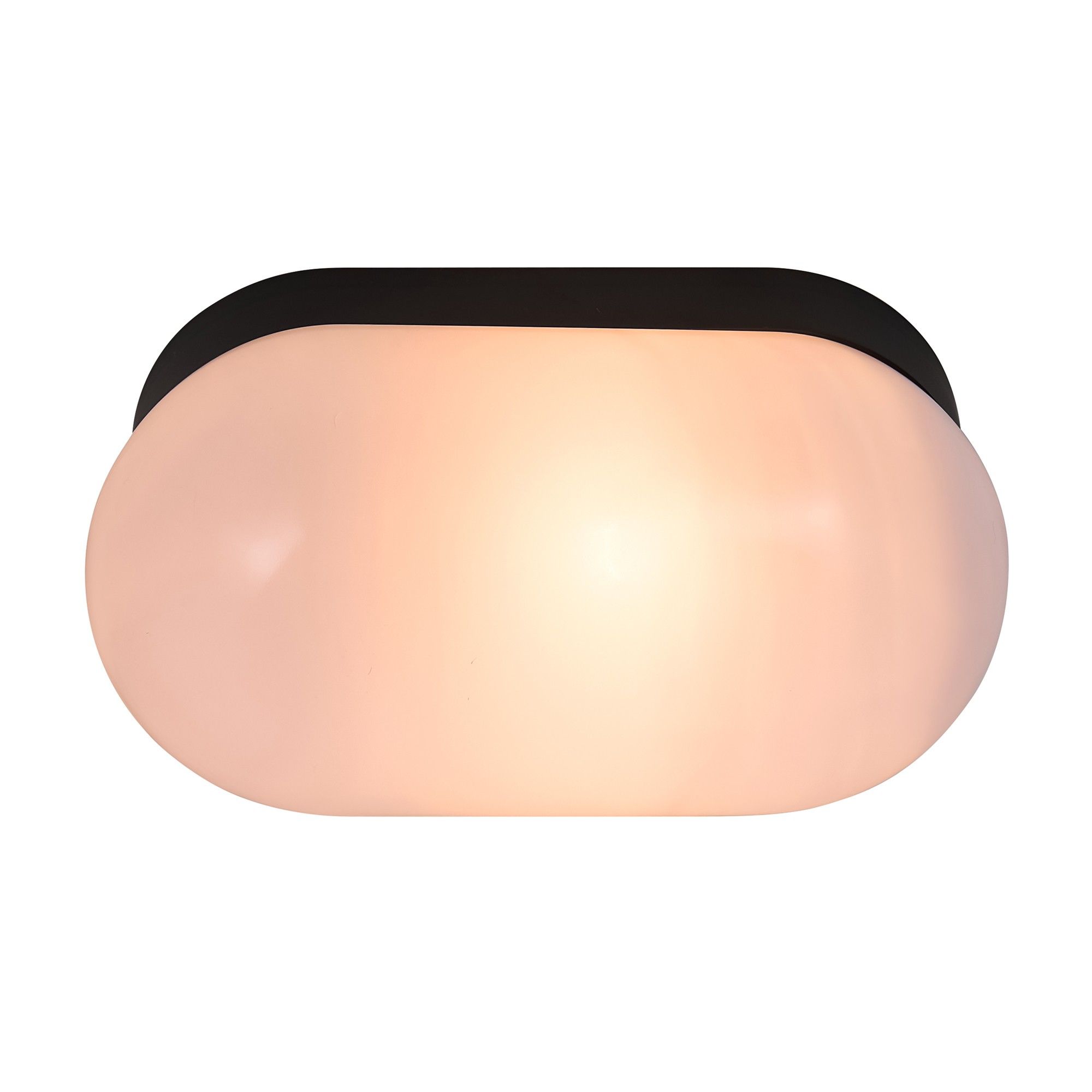 Nordlux Modern Indoor Wall Light Black Plastic E27 Bathroom Safe - Mains Powered, IP44
