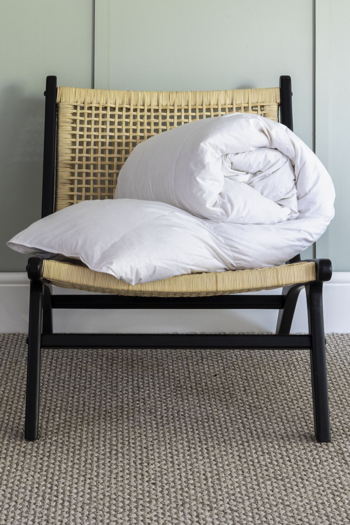 Soak&Sleep 4.5 Tog Duck Feather & Down Duvet in White