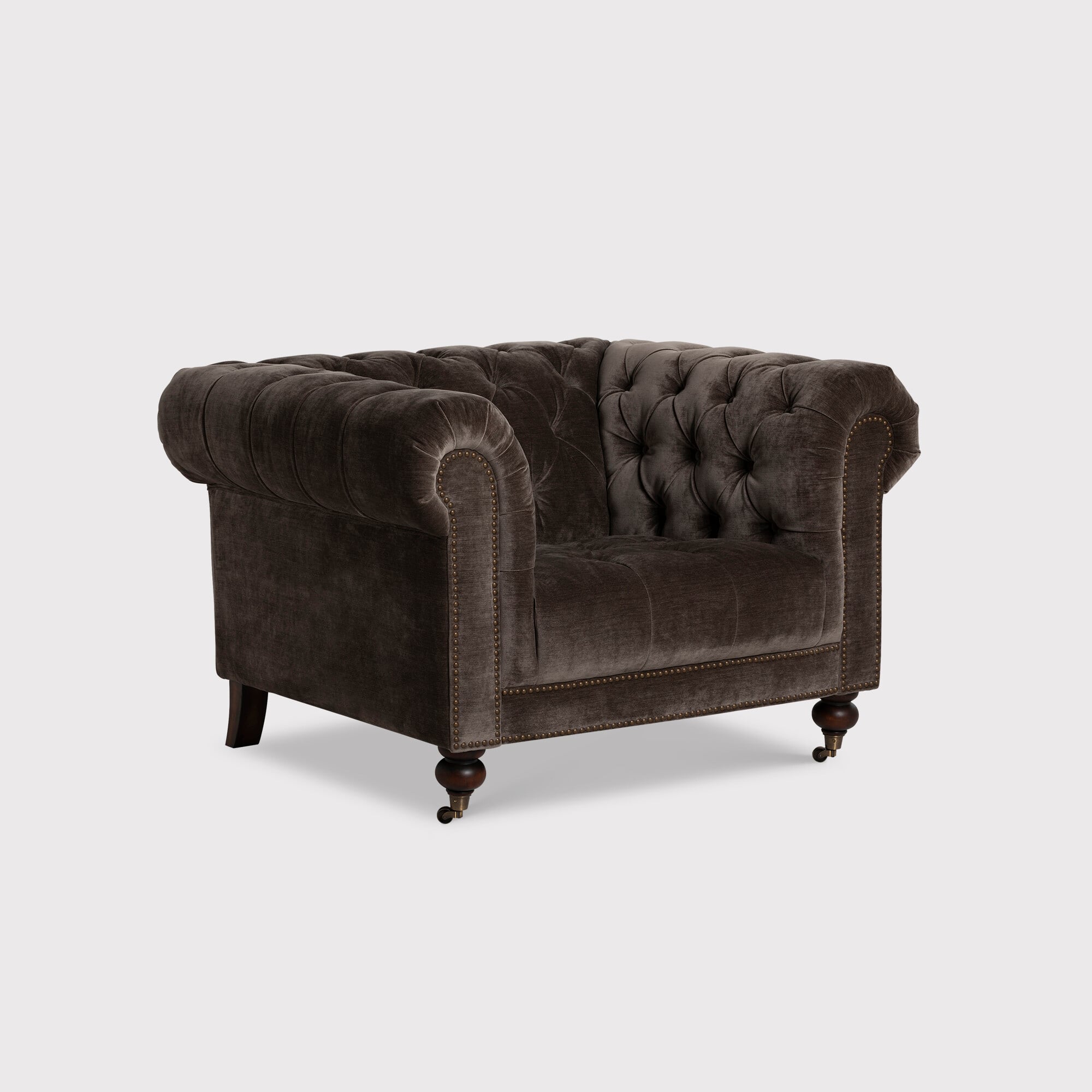 Henley Armchair, Grey Fabric | Barker & Stonehouse