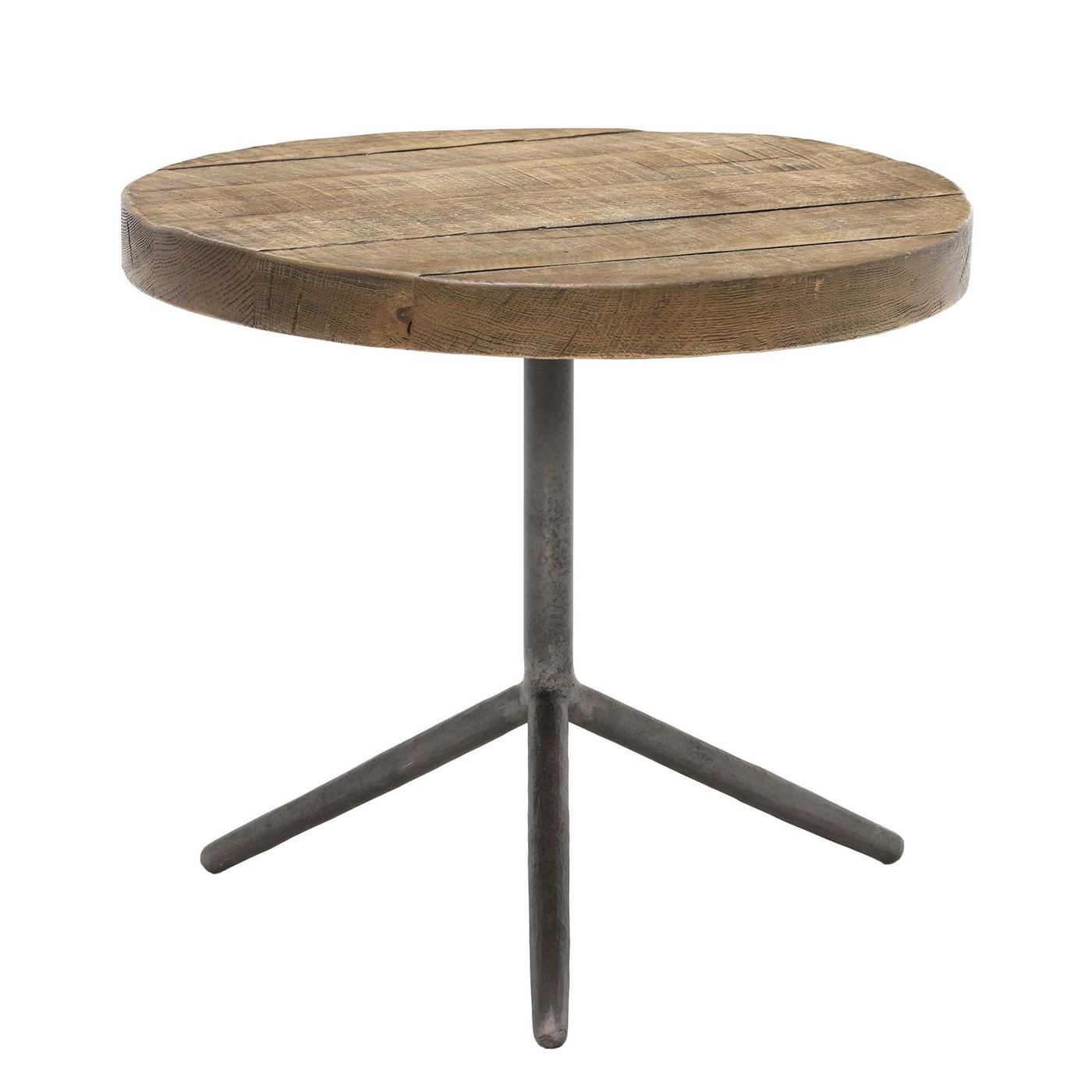 Keeler Benny Reclaimed Large Side Table, Rusic Grey