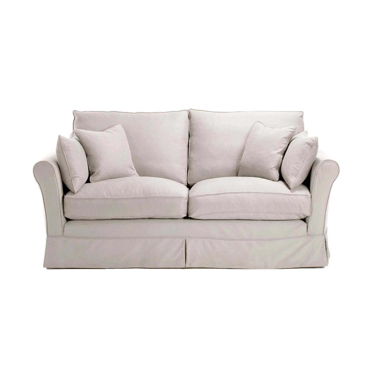 Berkeley Fabric Loose Covers Small Sofa - Barker & Stonehouse