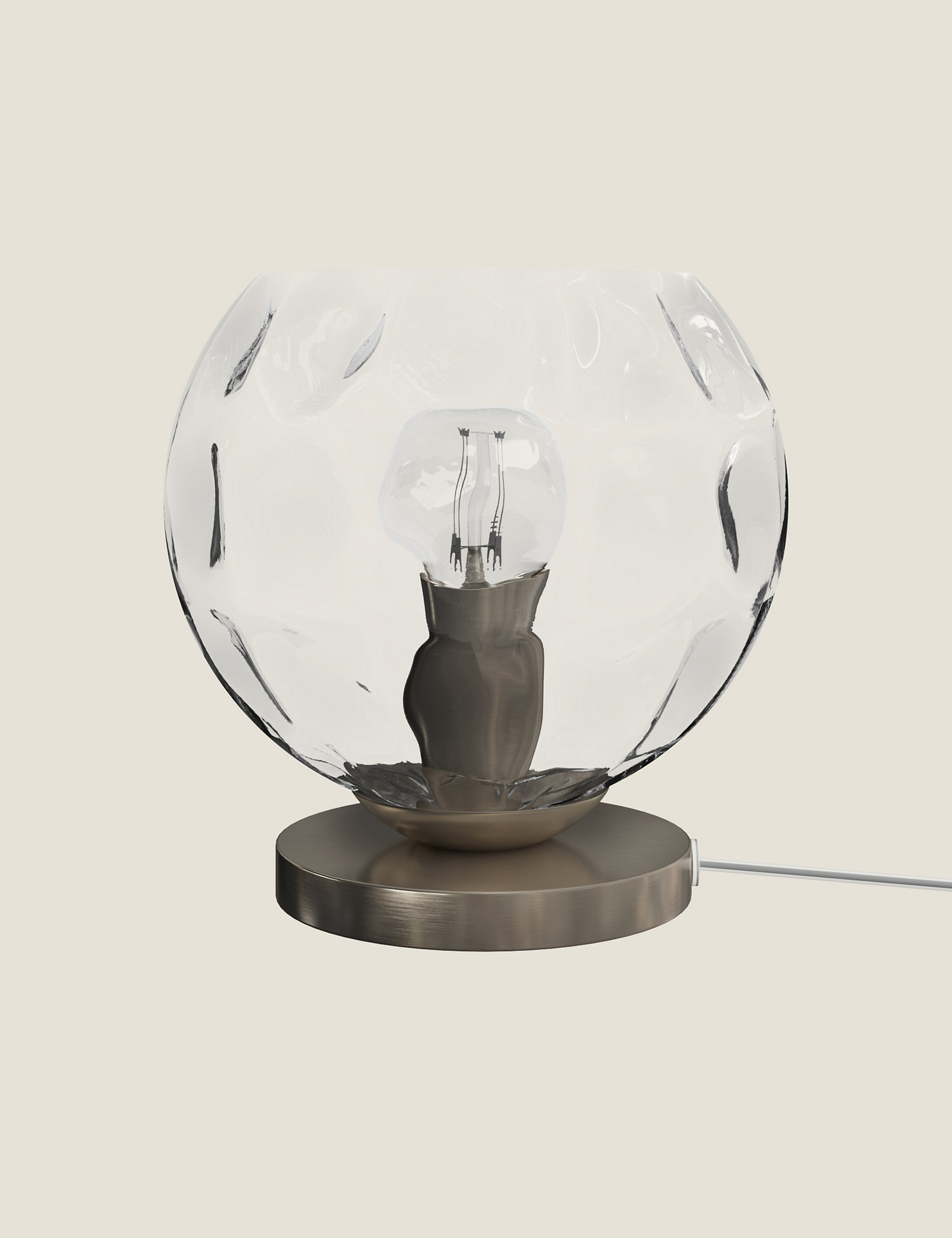M&S Aubree Glass Table Lamp