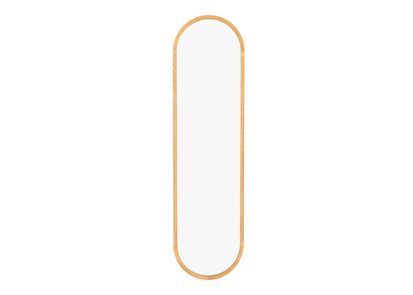 Heal's Anais Mirror Oval Oak 40 x 150cm