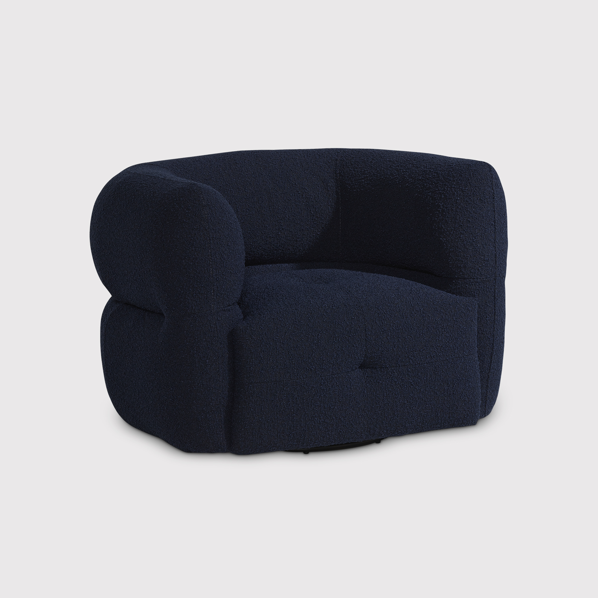 Enid Swivel Armchair, Blue | Barker & Stonehouse