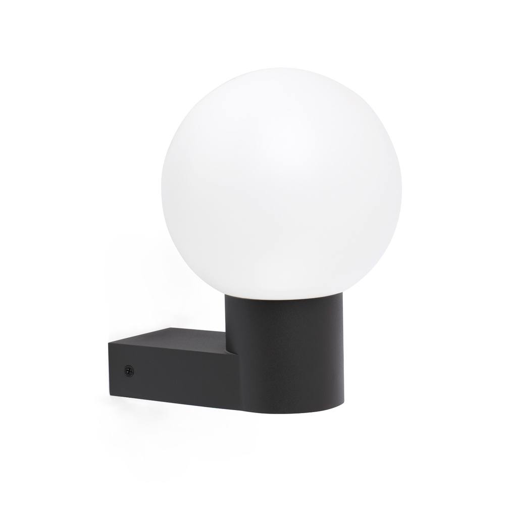 Netlighting Moon Outdoor Modern Wall Lamp Dark Grey 1x E27 IP44