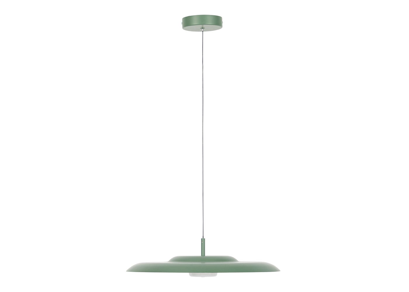 Heal's Diner LED Metal Pendant Light Large Sage