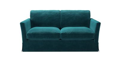 Otto 2 Seat Sofa Bed in Neptune Smart Velvet - sofa.com