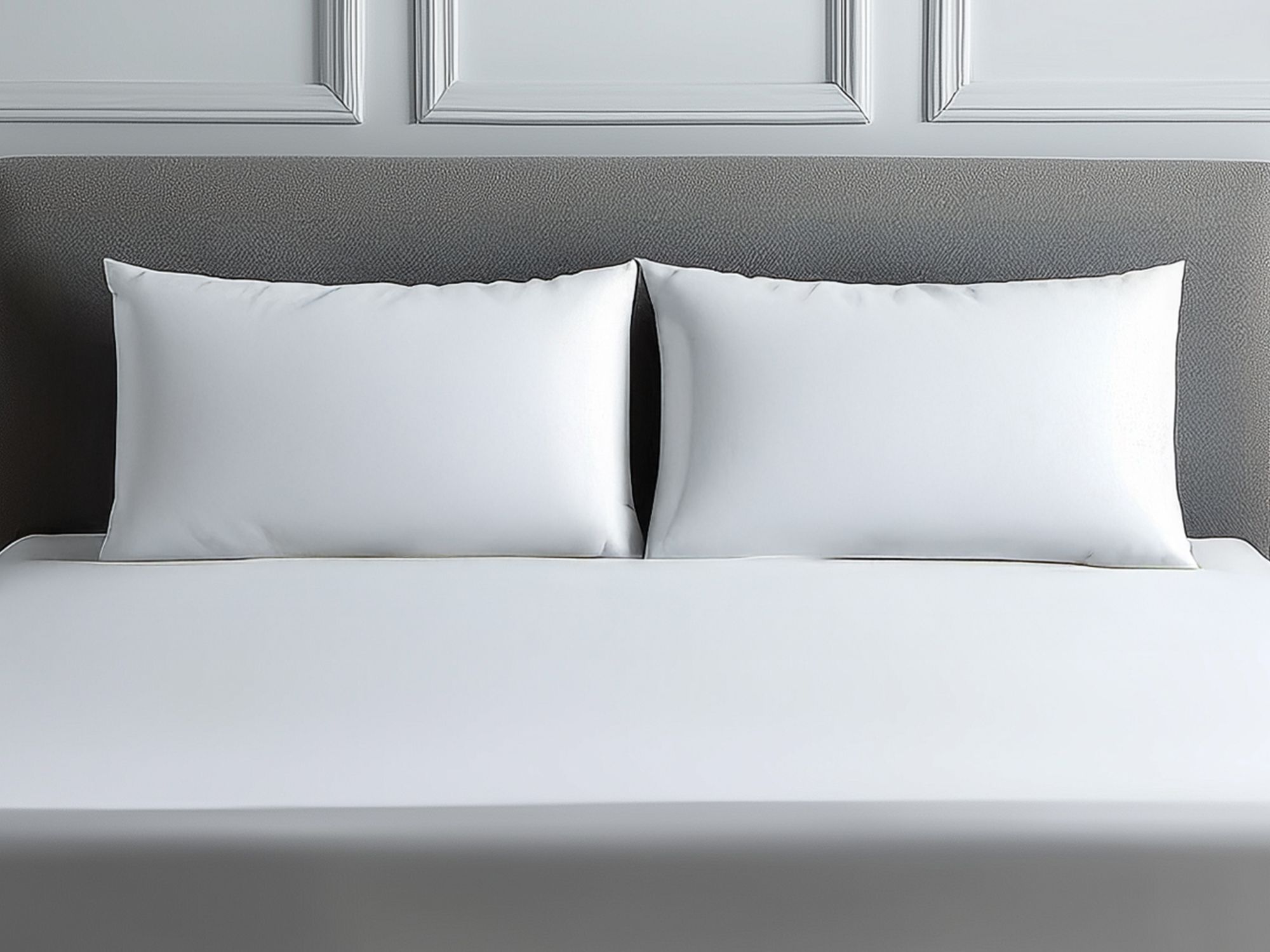 Snug City Luxury 200TC Housewife Pillowcase Pair Soft Feel in White