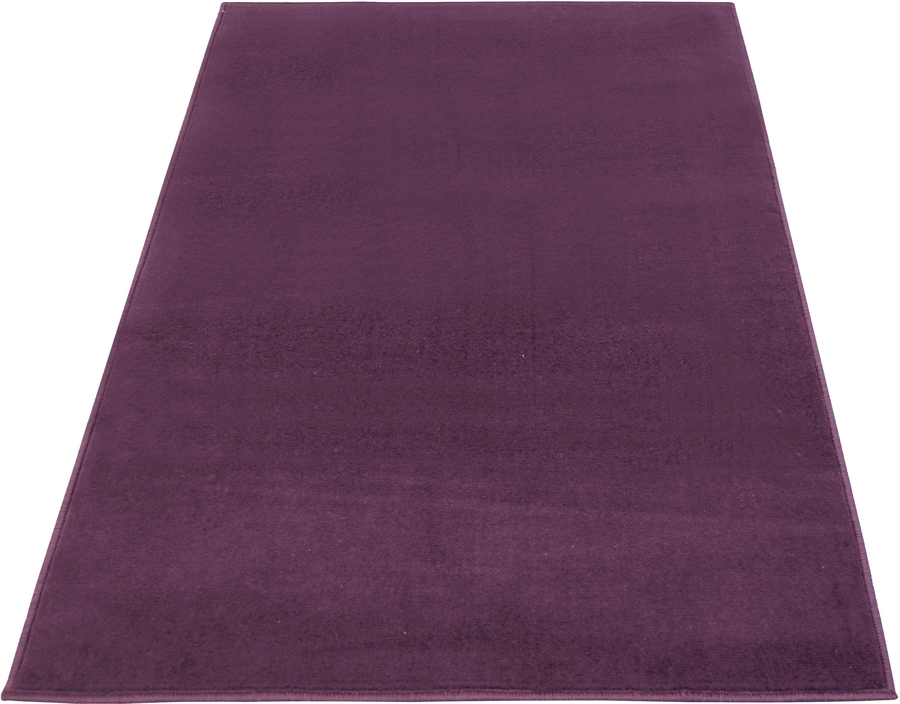 Maestro Plain Short Pile Rug - 80x150cm - Purple