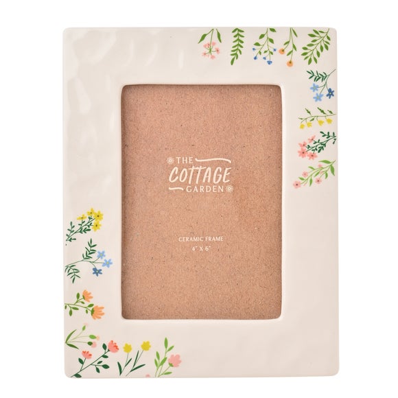 The Cottage Garden Floral Photo Frame