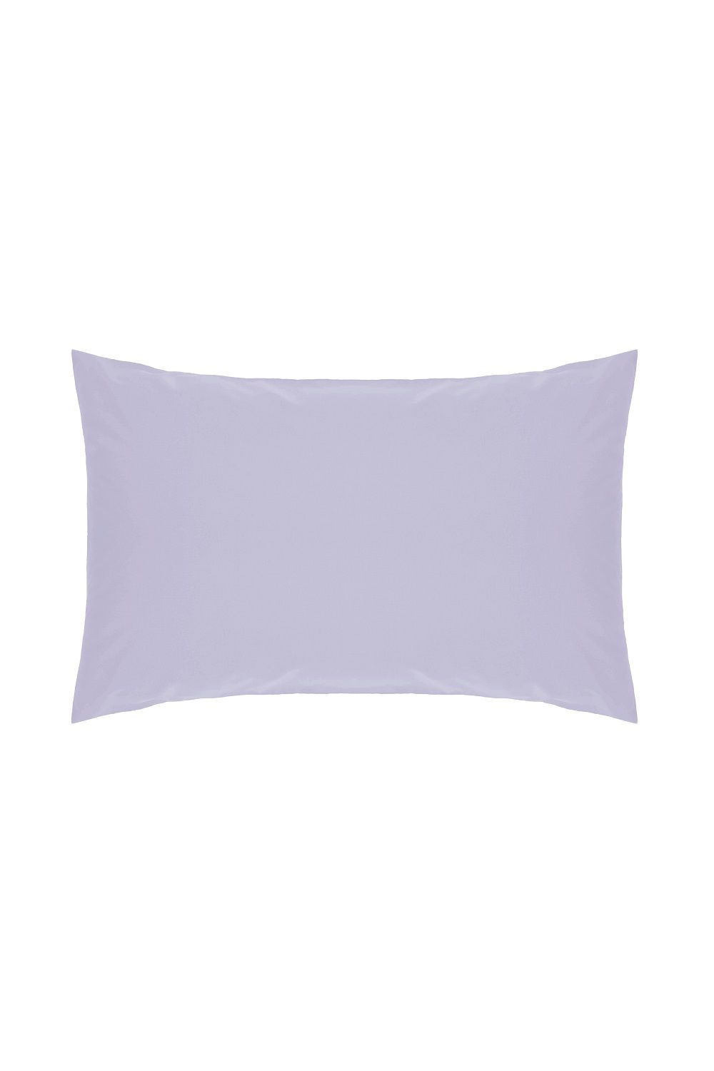 Belledorm Easy Care 200 Thread Count Cotton Polyester Percale Housewife Pillowcase in Pale Lilac