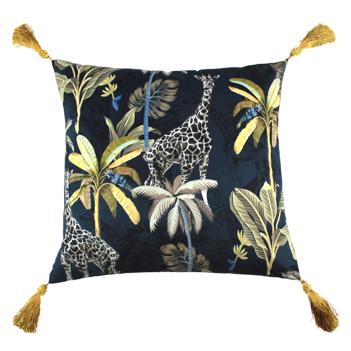 Tropical Tassel Cushion